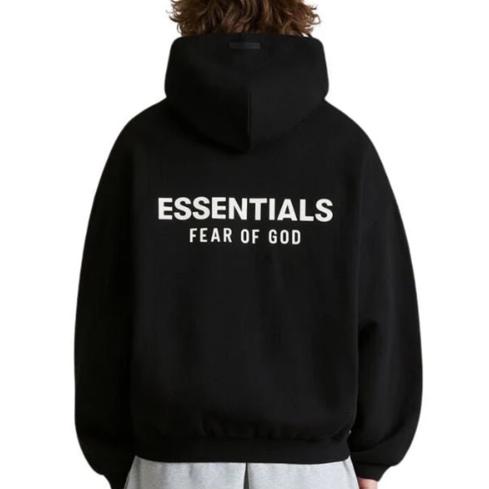 NEW Essentials Fear of God Hoodie Black FW24 AUTHENTIC 💯